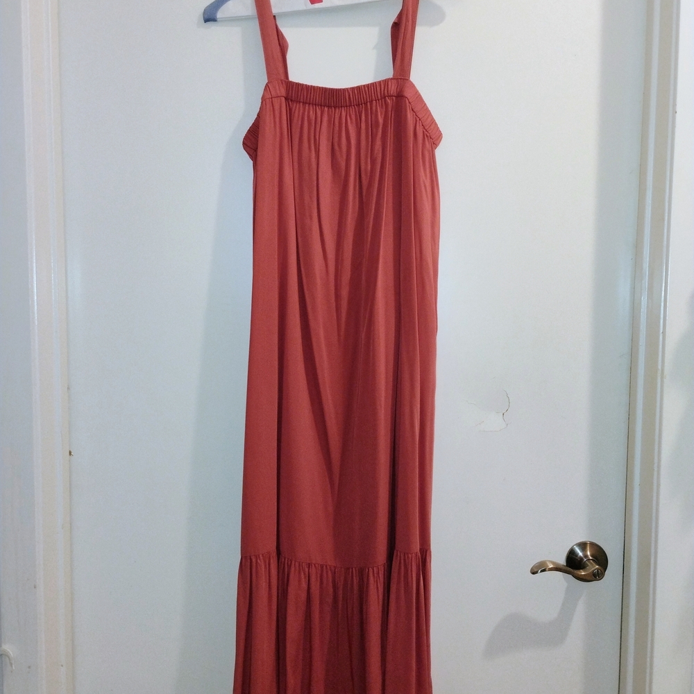 Old Navy Coral Maxi Dress